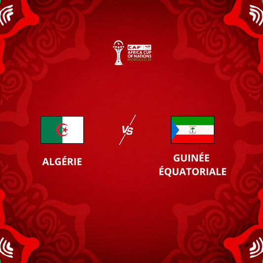 Algérie VS Guinée équatoriale